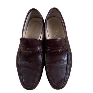 Bostonian ~ Dk Burgundy ~ Slip On Loafer Style ~ size 8